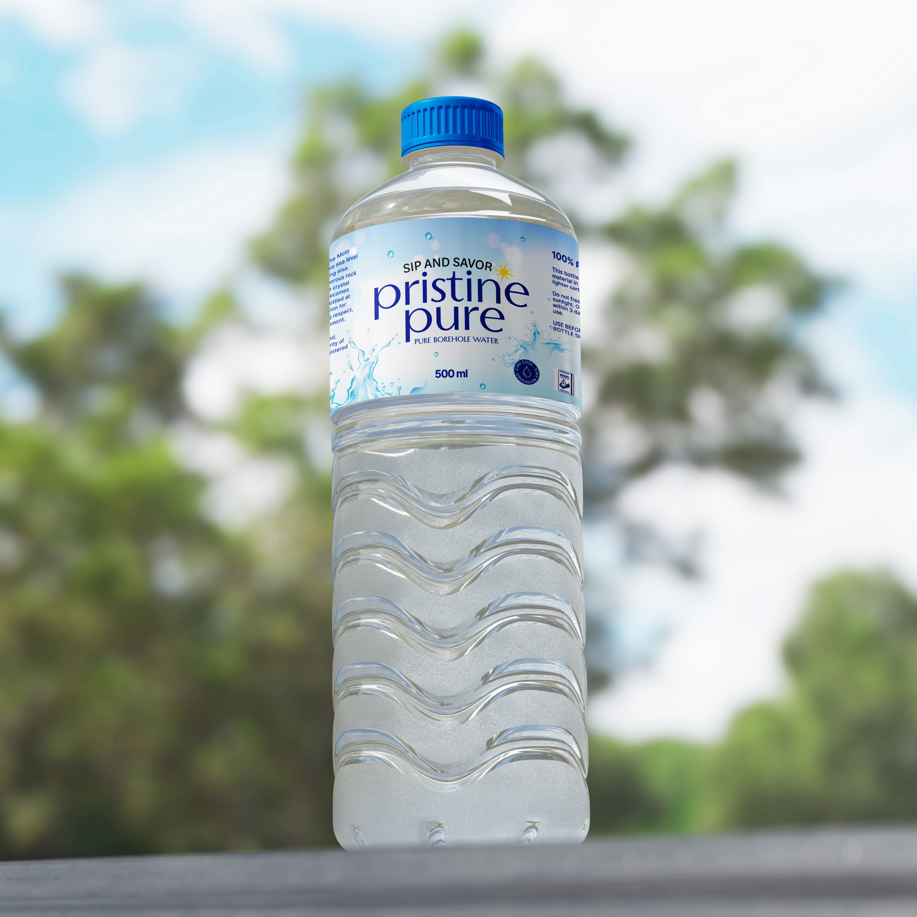 500ml Pristine Pure bottle